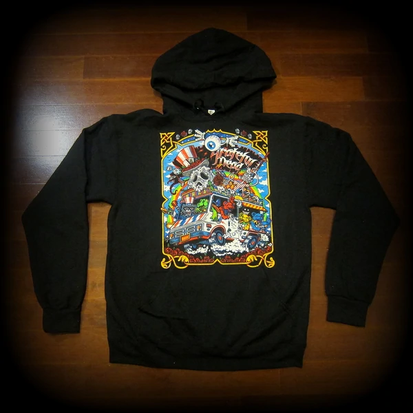 Grateful Dead - On The Road Again - HOODIE